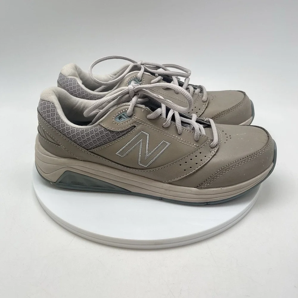 New Balance Sneakers Womens 9 B 928‎ V3 WW928GR3 Beige Athletic Casual Shoes
